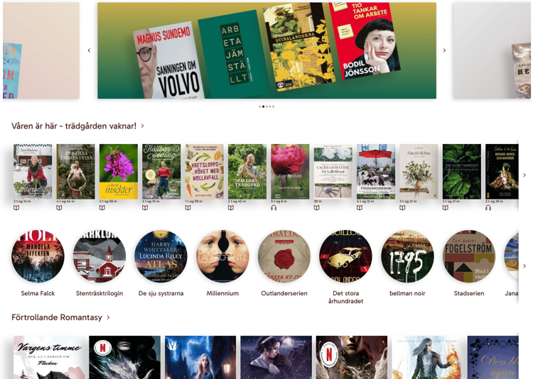 Dela kunskap och läsinspiration i Biblio