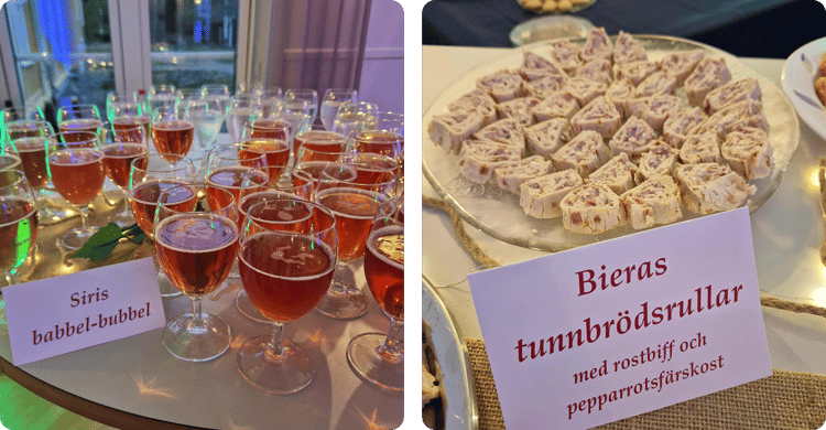 Tina Harnesk firade Biblio på Lessebo Bibliotek